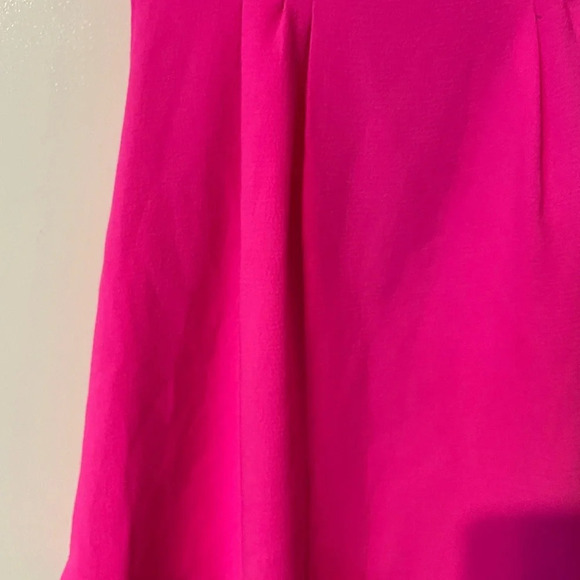 L’Atiste Hot Pink Sleeveless Fit and Flare Mini Dress Size Medium - Picture 2 of 12